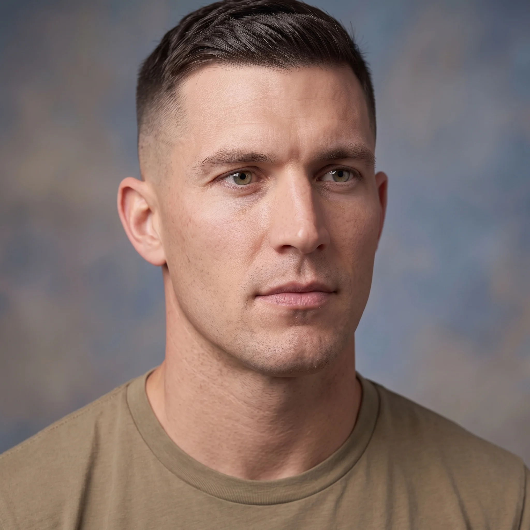 A man focused on his long-term health