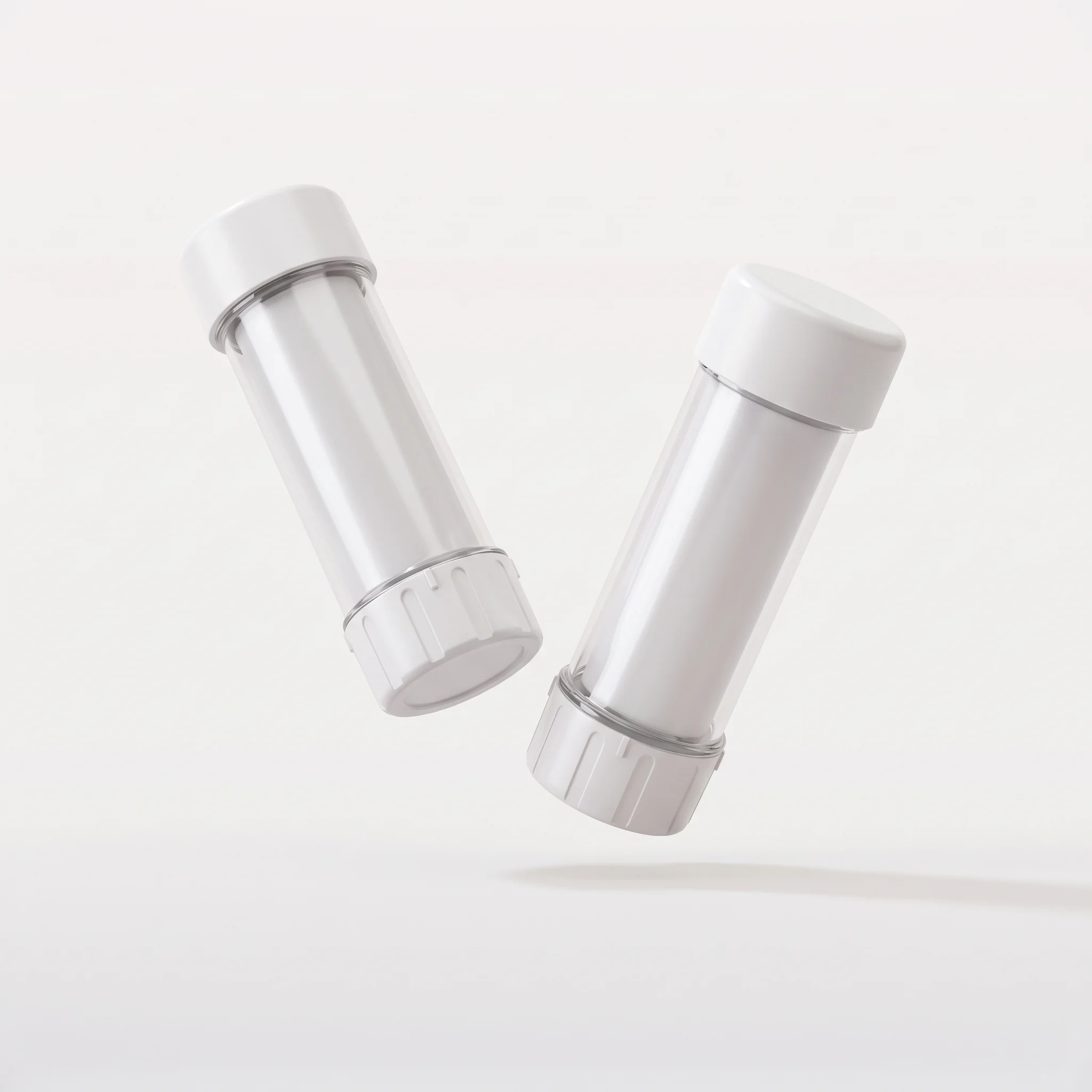 Unlabeled topical testosterone cream packaging